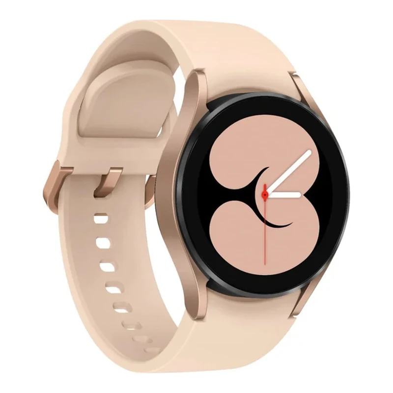 Samsung Galaxy Watch 4 40mm R865 Smartwatch Bluetooth WiFi + LTE with ECG Monitor Tracker for Health Fitness Running Sleep Cycles GPS Fall Detection – (Renewed) (Pink Gold)