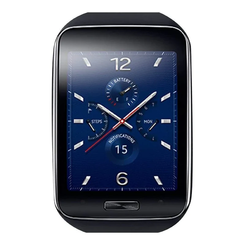 Samsung Gear S SM-R750A Smartwatch R750 – AT&T and GSM Unlocked – US Version (Black) (Renewed)