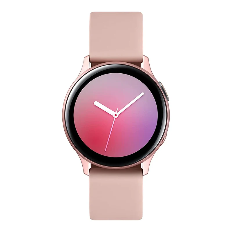 Samsung Galaxy Watch Active2 – IP68 Water Resistant, Aluminum Bezel, GPS, Heart Rate, Fitness Bluetooth Smartwatch – International Version (R830-40mm, Pink Gold) (Renewed)
