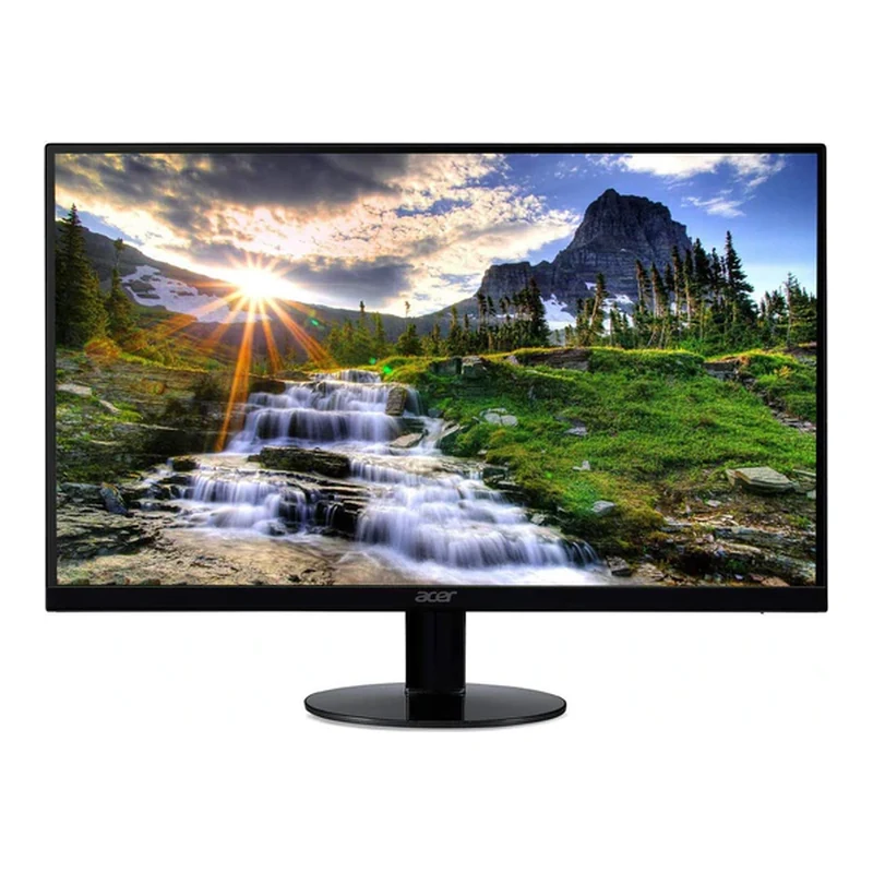 Acer 21.5 Inch Full HD (1920 x 1080) IPS Ultra-Thin Zero Frame Computer Monitor (HDMI & VGA Port), SB220Q bi