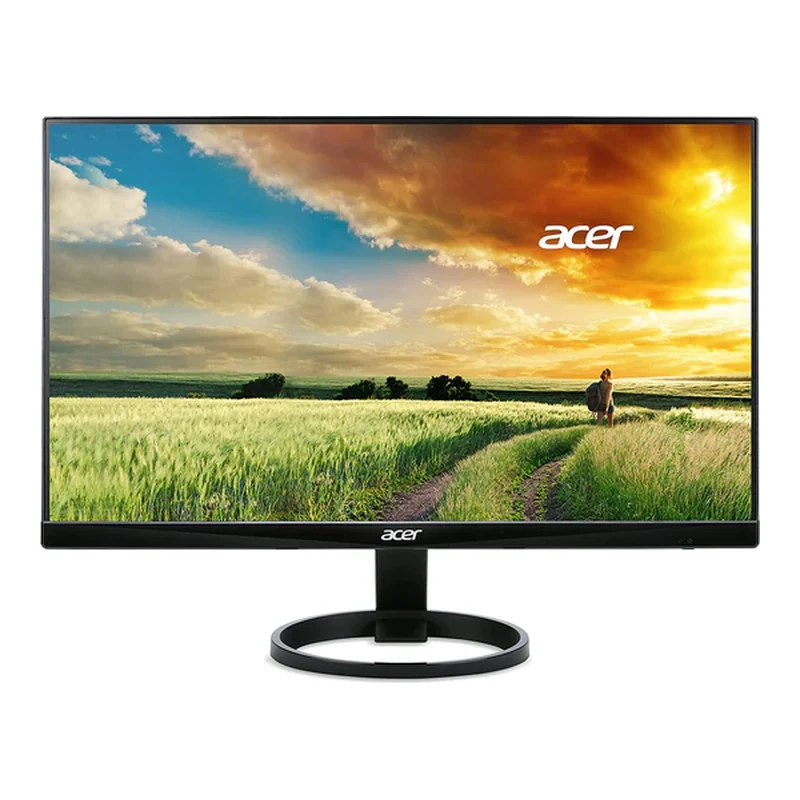 Acer 23.8” Full HD 1920 x 1080 IPS Zero Frame Home Office Computer Monitor – 178° Wide View Angle – 16.7M – NTSC 72% Color Gamut – Low Blue Light – Tilt Compatible – VGA HDMI DVI R240HY bidx