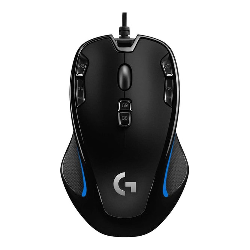 Logitech G300s Optical Ambidextrous Gaming Mouse – 9 Programmable Buttons, Onboard Memory