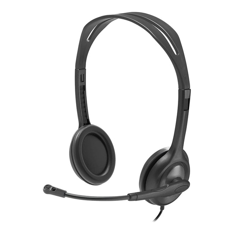Logitech H111 Stereo Headset with 3.5 mm Audio Jack