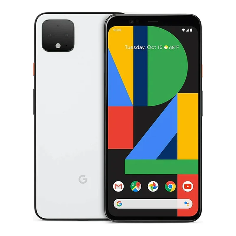 Google Pixel 4, Fully Unlocked | White, 128 GB, 5.7 in Screen | Grade B- | G020M (Refurbished Phone )