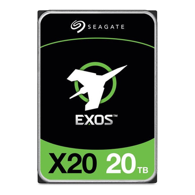 Seagate Exos X20 ST20000NM007D 20TB 7200 RPM 256MB Cache SATA 6.0Gb/s 3.5″ Internal Hard Drive
