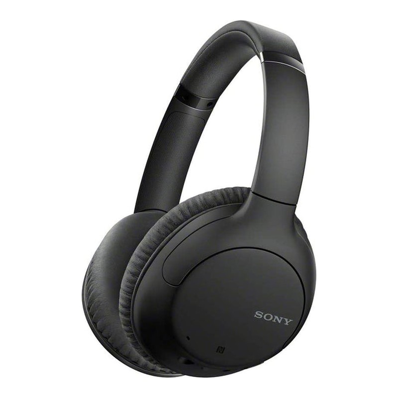 Sony Noise Canceling Headphones WHCH710N: Wireless Bluetooth Over The Ear Headset with Mic for Phone-Call and Alexa Voice Control, Black