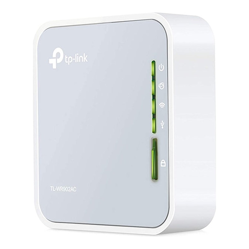 TP-Link AC750 Wireless Portable Nano Travel Router(TL-WR902AC) – Support Multiple Modes, WiFi Router/Hotspot/Bridge/Range Extender/Access Point/Client Modes, Dual Band WiFi, 1…