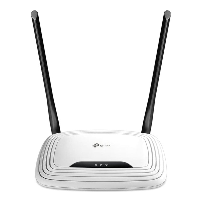 TP-Link N300 Wireless Extender, Wi-Fi Router (TL-WR841N) – 2 x 5dBi High Power Antennas, Supports Access Point, WISP, Up to 300Mbps